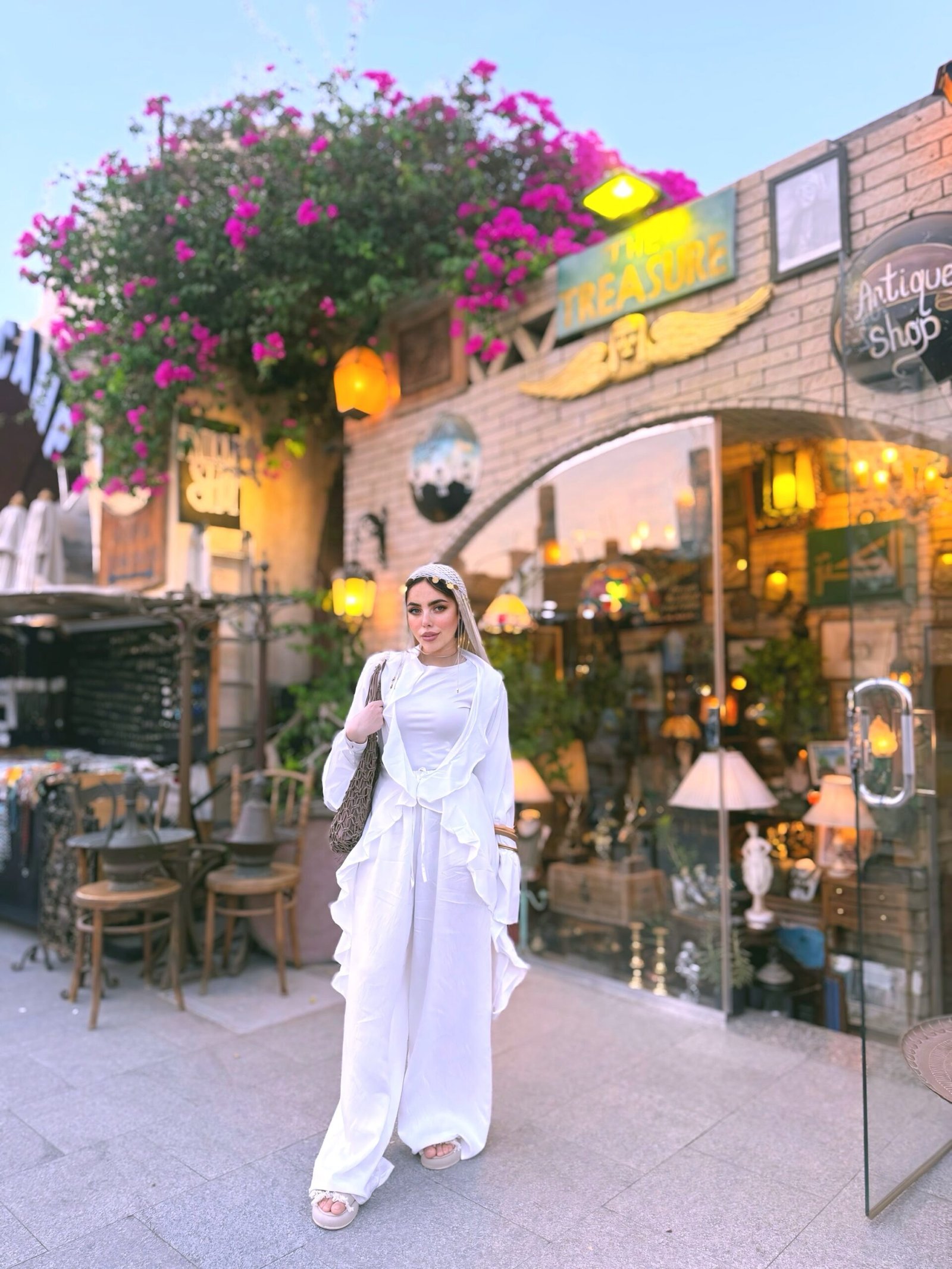 Linen Wide-Leg Pants